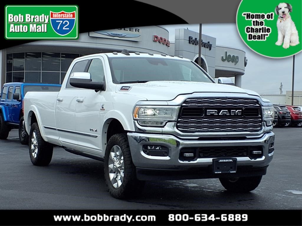 Used 2019 Bright White Clear Coat RAM Limited image 1