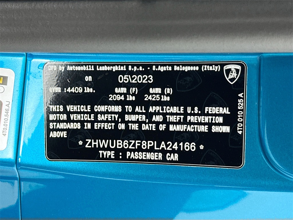 2023 Lamborghini Huracan Tecnica Base photo 29