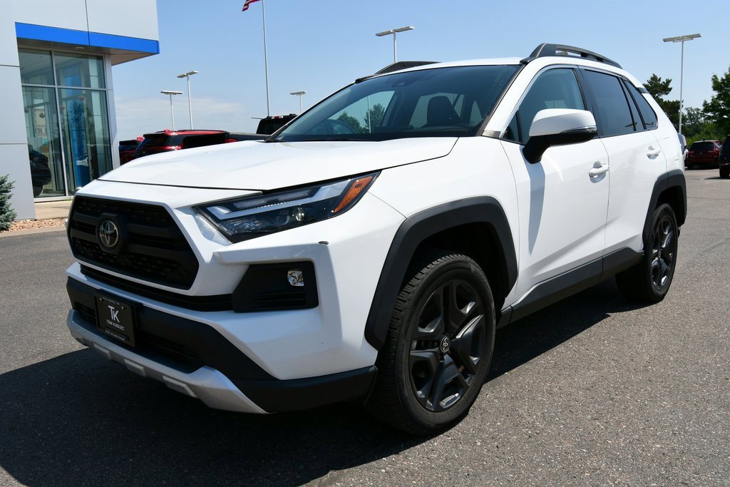 Used 2022 Toyota RAV4 Adventure with VIN 2T3J1RFV5NW282986 for sale in North Branch, Minnesota