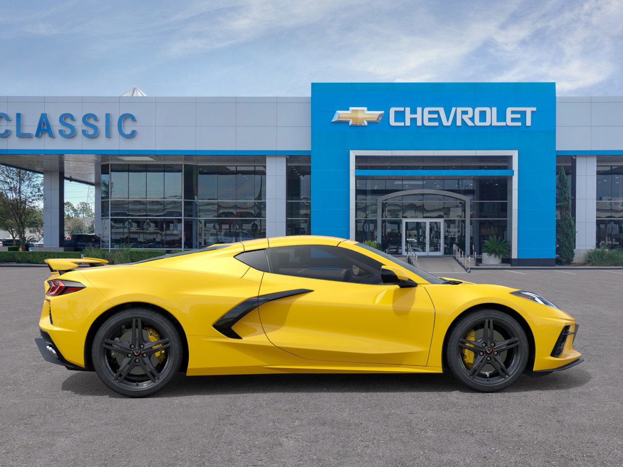 2026 Chevrolet Corvette Stingray 1LT Yellow at Classic Elite Chevrolet Hwy 6