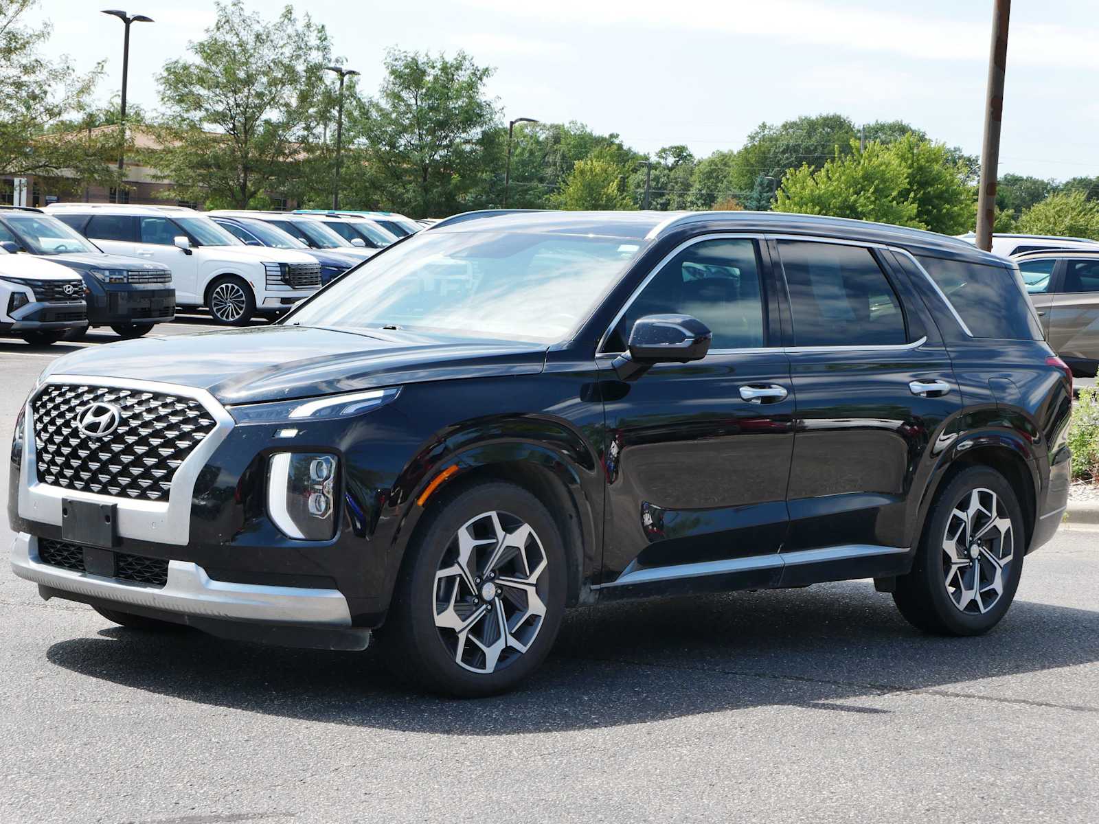 Certified 2021 Hyundai Palisade Calligraphy with VIN KM8R7DHE4MU224649 for sale in Mankato, Minnesota