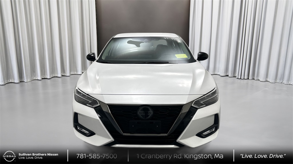 Certified 2021 Nissan Sentra SR with VIN 3N1AB8DV1MY312412 for sale in Kingston, MA