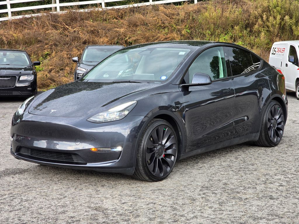 Used 2025 Tesla Model Y Performance with VIN 7SAYGDEF8SA340178 for sale in Marion, NC