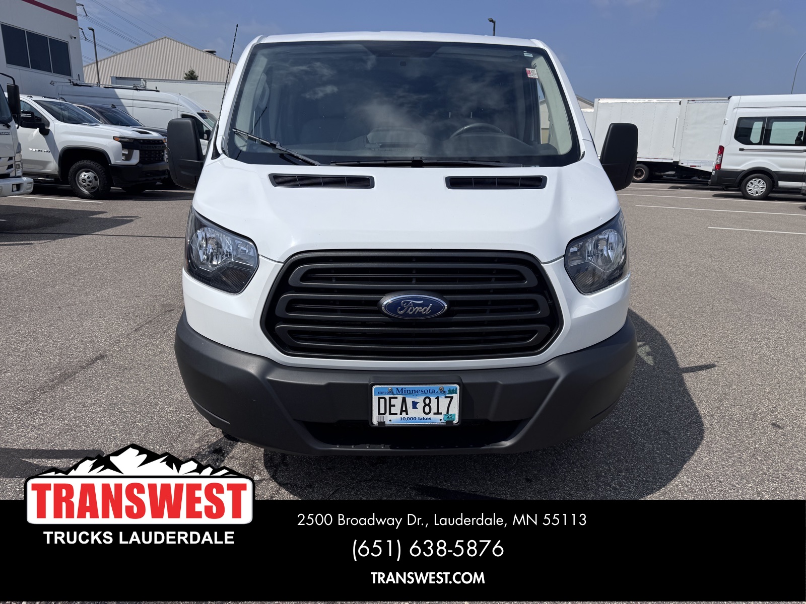 Used 2019 Ford Transit Van Base with VIN 1FTYR2ZM3KKB39699 for sale in Minneapolis, Minnesota