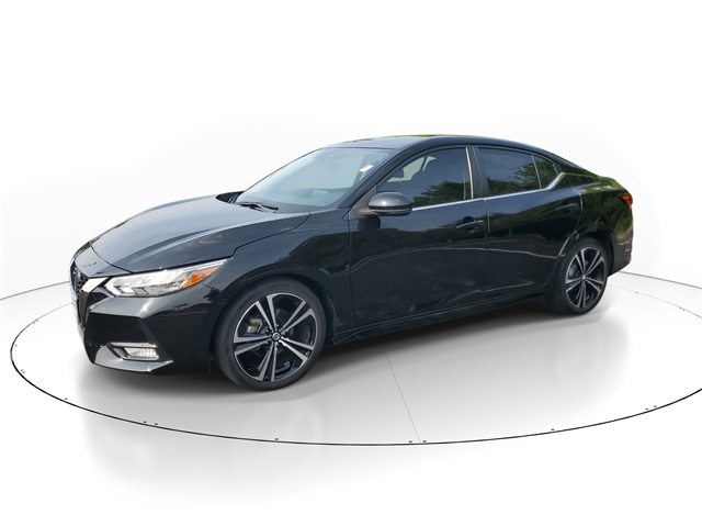 Used 2021 Nissan Sentra SR with VIN 3N1AB8DV5MY331495 for sale in South Holland, IL