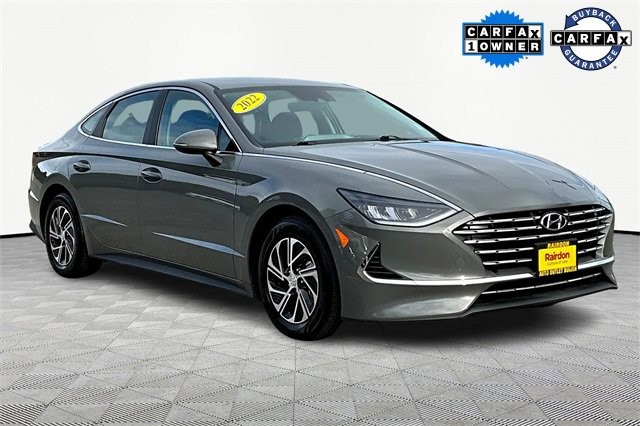 Used 2022 Hyundai Sonata Hybrid Blue 4dr Car in Kirkland #NA052419 ...
