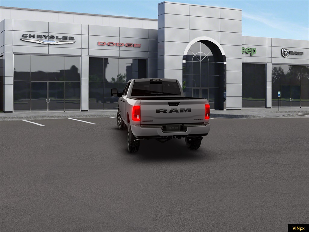 New 2026 Ceramic Gray Clear-Coat Exterior Paint RAM Big Horn Night Edition image 11