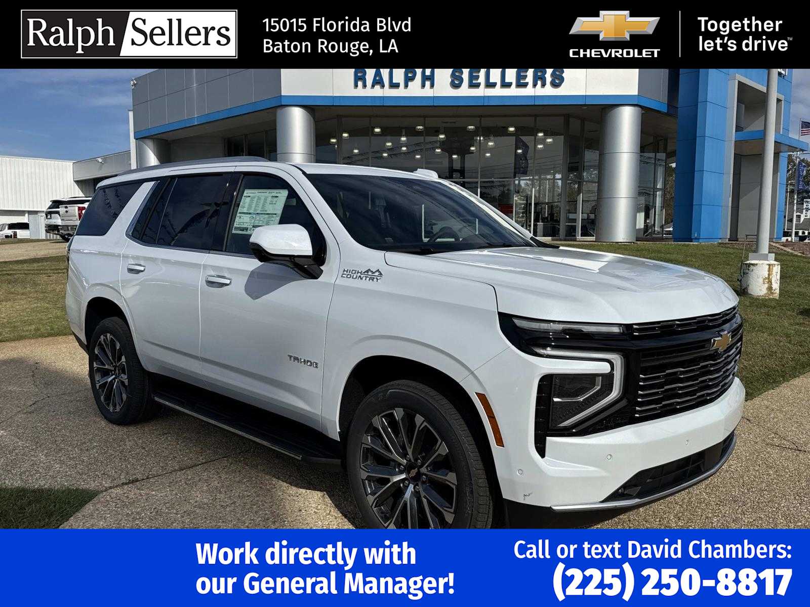 2026 Chevrolet Tahoe High Country's photo