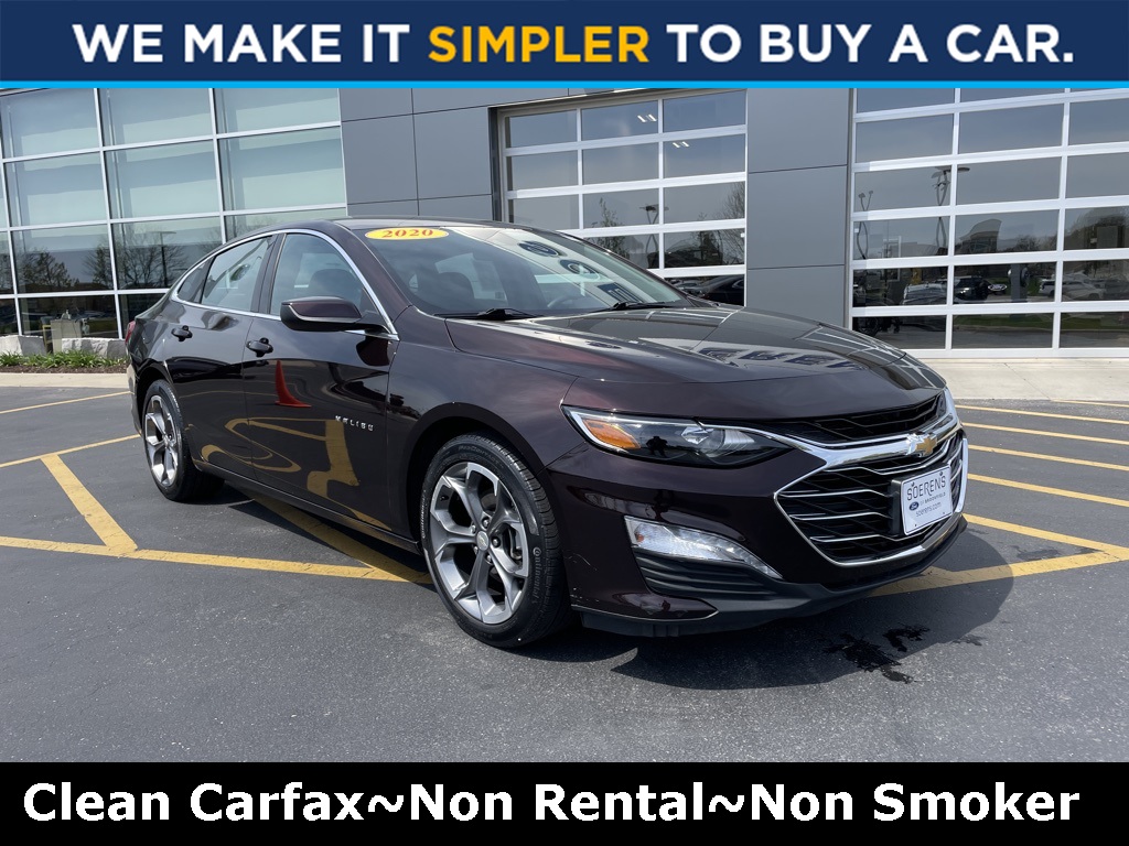 Used 2020 Chevrolet Malibu 1LT with VIN 1G1ZD5STXLF157254 for sale in Brookfield, WI