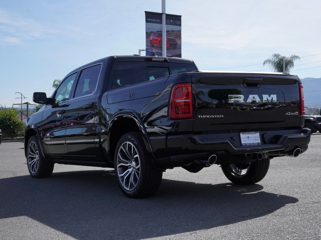 New 2026 Diamond Black Crystal Pearl-Coat Exterior Paint RAM Tungsten image 6