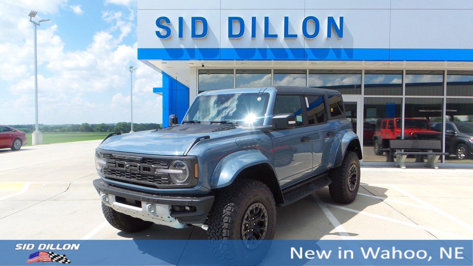 New 2024 Ford Bronco Raptor® 4 Door in Wahoo #9F1386 | Sid Dillon 