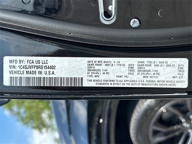 2024 Jeep Grand Wagoneer II photo 42