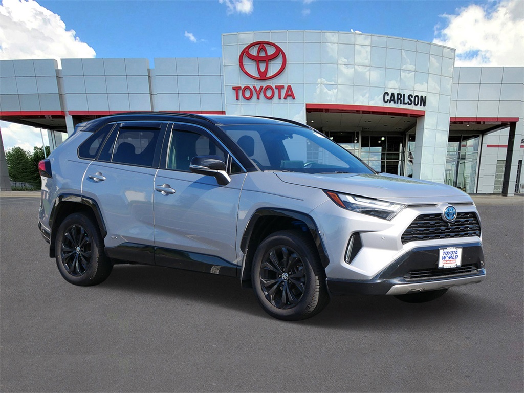 Used 2022 Toyota RAV4 XSE with VIN JTME6RFV3ND523704 for sale in Minneapolis, Minnesota