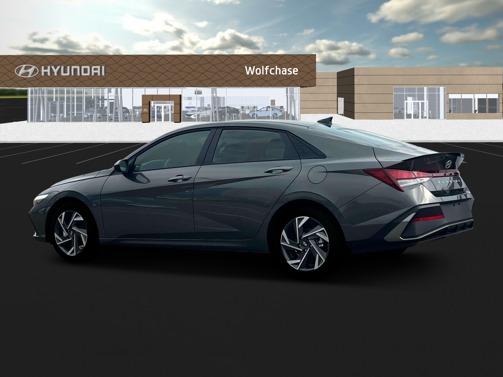 New 2025 Gray Hyundai SEL Sport image 4