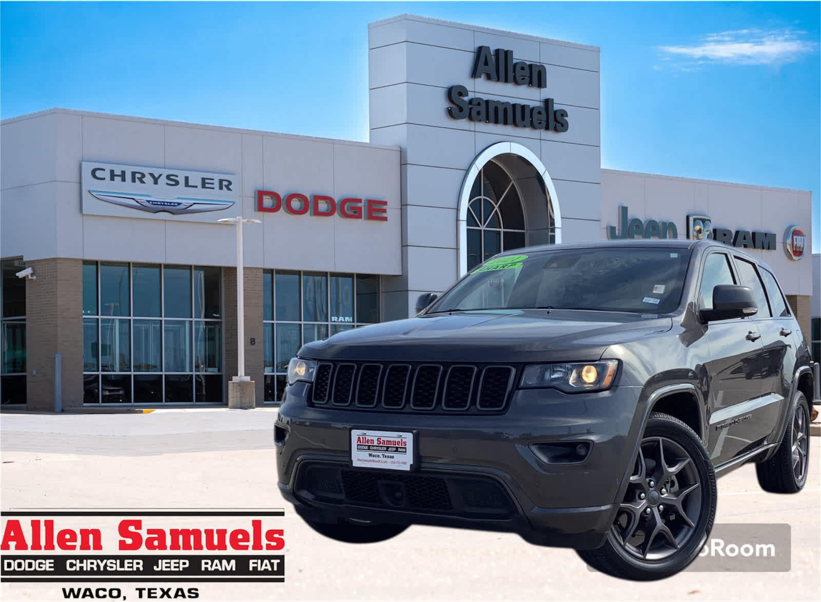 CERTIFIED PRE-OWNED 2021 JEEP GRAND CHEROKEE 80TH ANNIVERSARY WITH NAVIGATION & 4WD