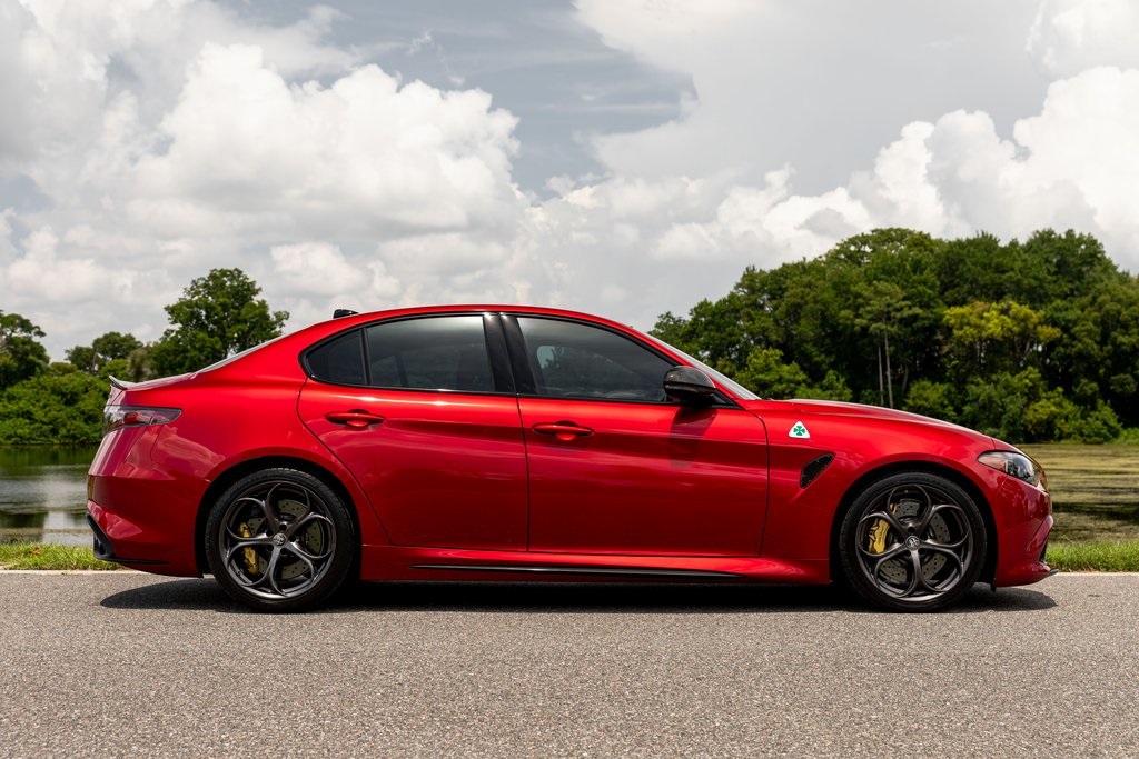 Used 2024 Alfa Romeo Giulia Quadrifoglio Carbon with VIN ZARFAMEV5R7687263 for sale in Orlando, FL