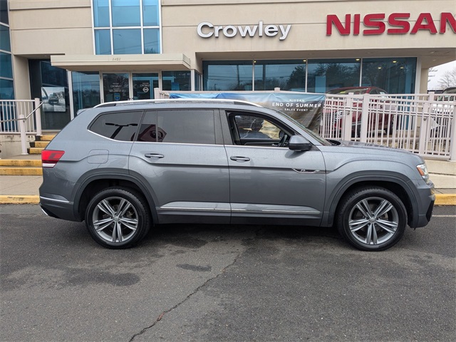 Used 2019 Volkswagen Atlas SEL R-Line with VIN 1V2RR2CA9KC611772 for sale in Bristol, CT