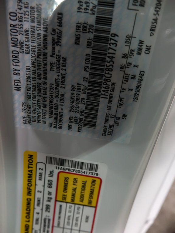 2025 FORD MUSTANG - Image 24