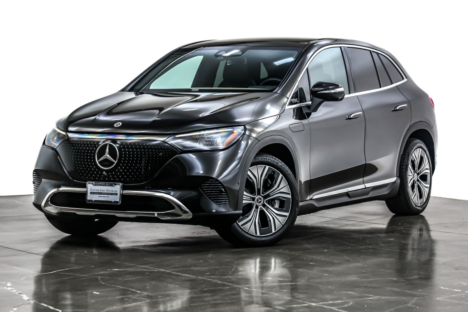 Certified 2023 Mercedes-Benz EQE SUV Base with VIN 4JGGM2BB8PA011132 for sale in Newport Beach, CA