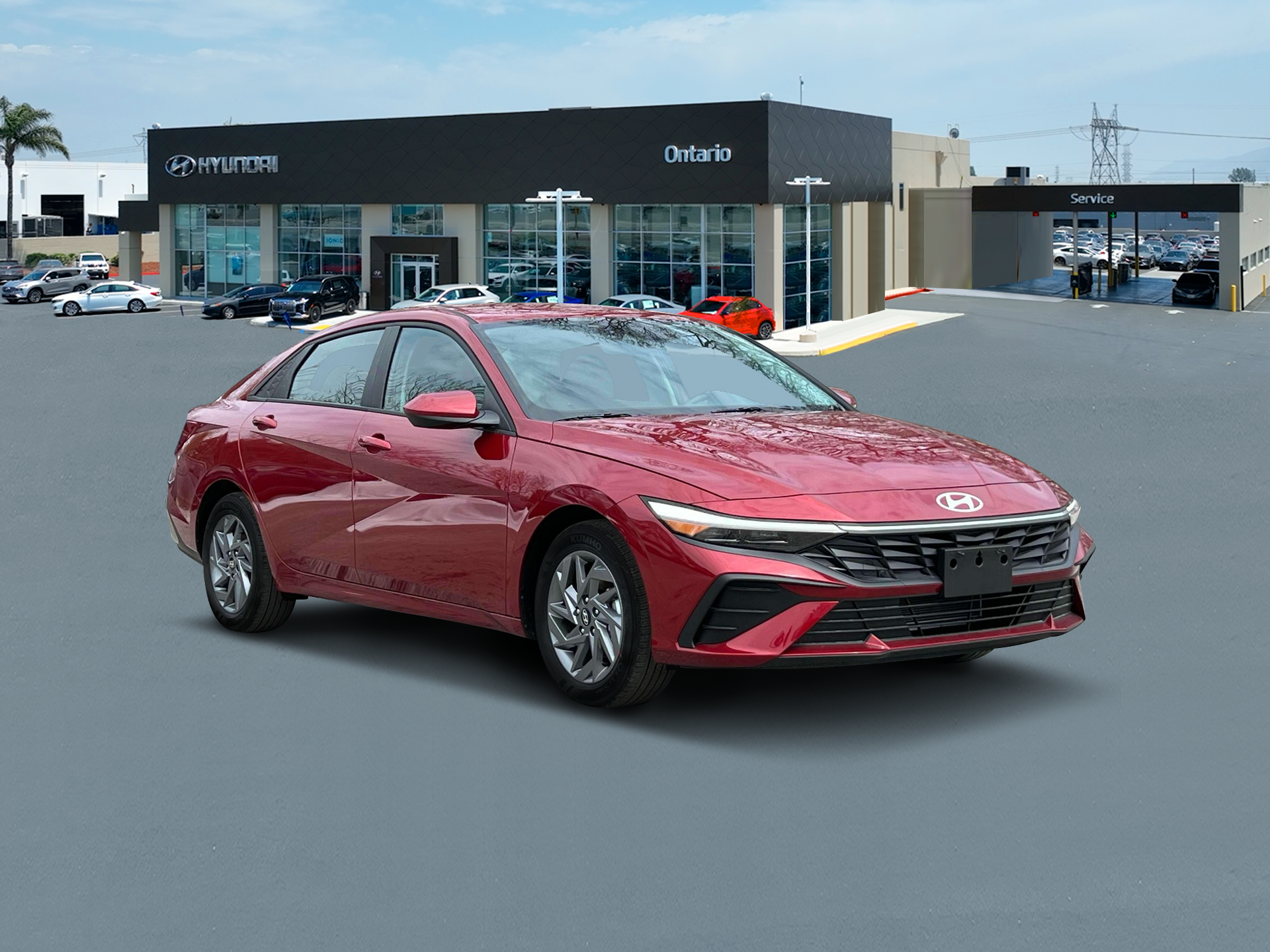 New 2024 Ultimate Red Hyundai SEL image 11