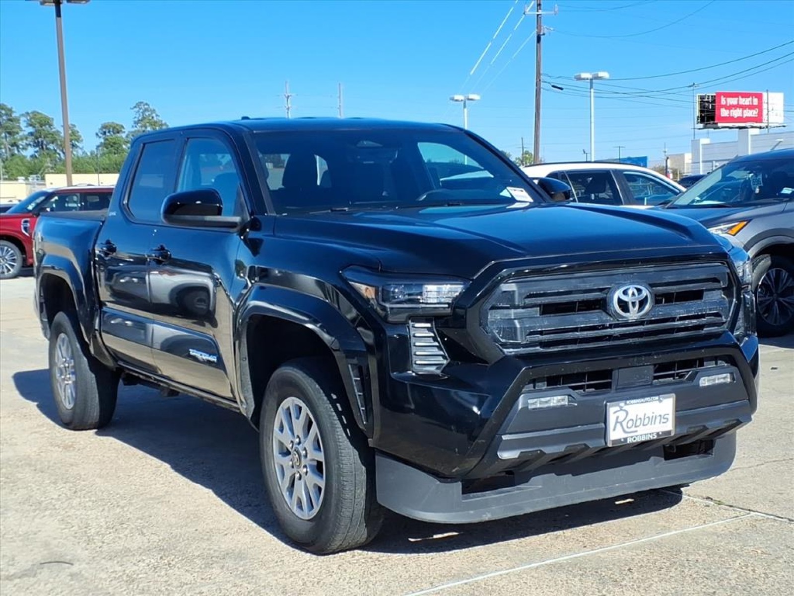 2024 Toyota Tacoma 4WD SR5 Black at Robbins Nissan