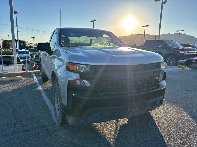 Used 2019 Silver Ice Metallic Chevrolet Work Truck image 6