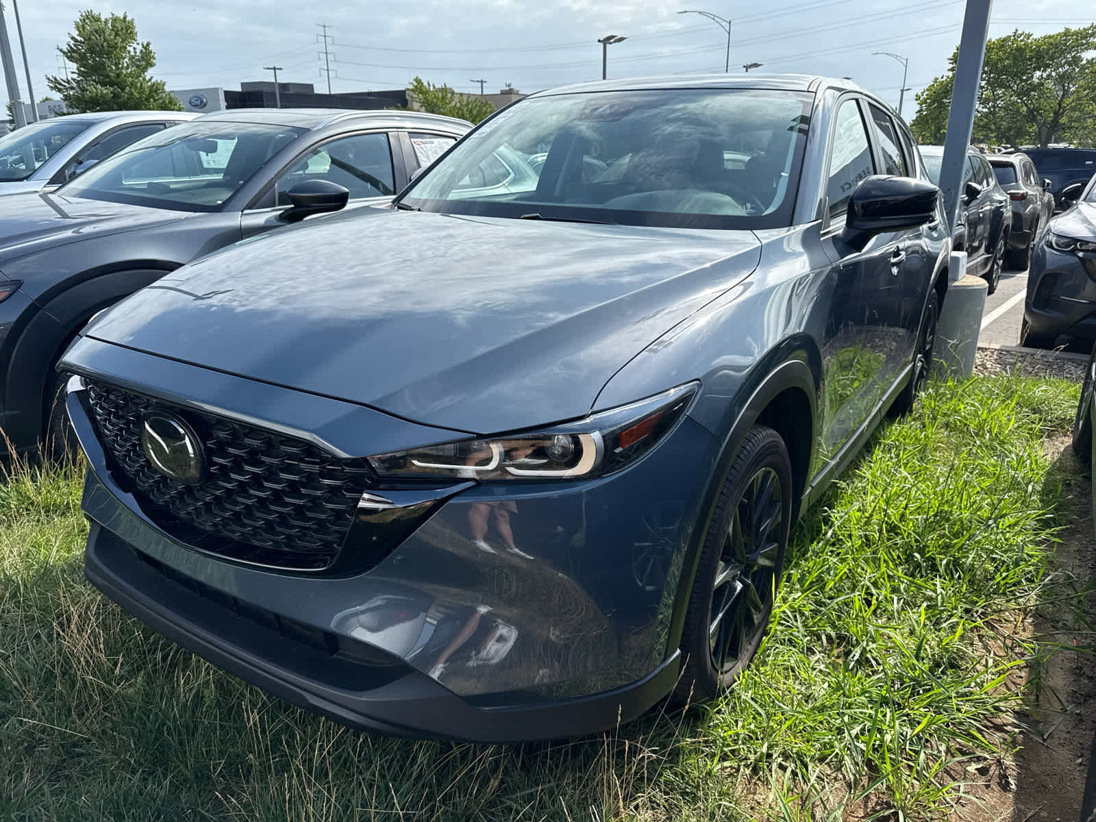 Used 2024 Mazda CX-5 S Carbon Edition with VIN JM3KFBCL2R0519290 for sale in Kansas City