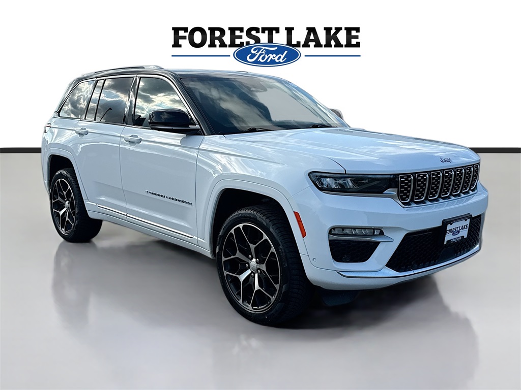 Certified 2022 Jeep Grand Cherokee Summit Reserve with VIN 1C4RJHEG9N8530940 for sale in Forest Lake, Minnesota