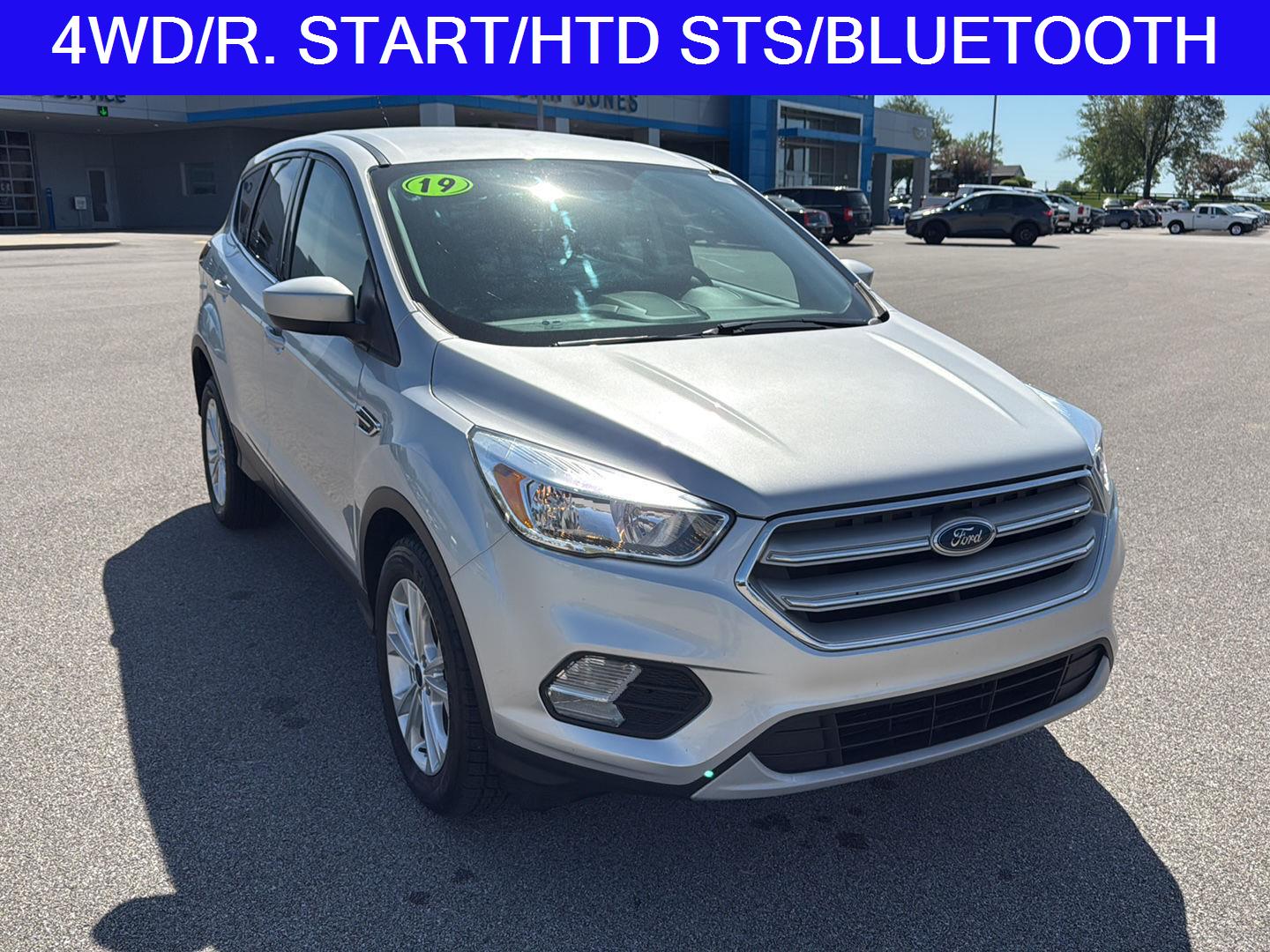 Used 2019 Ford Escape SE with VIN 1FMCU9GD8KUC34067 for sale in Salem, IN