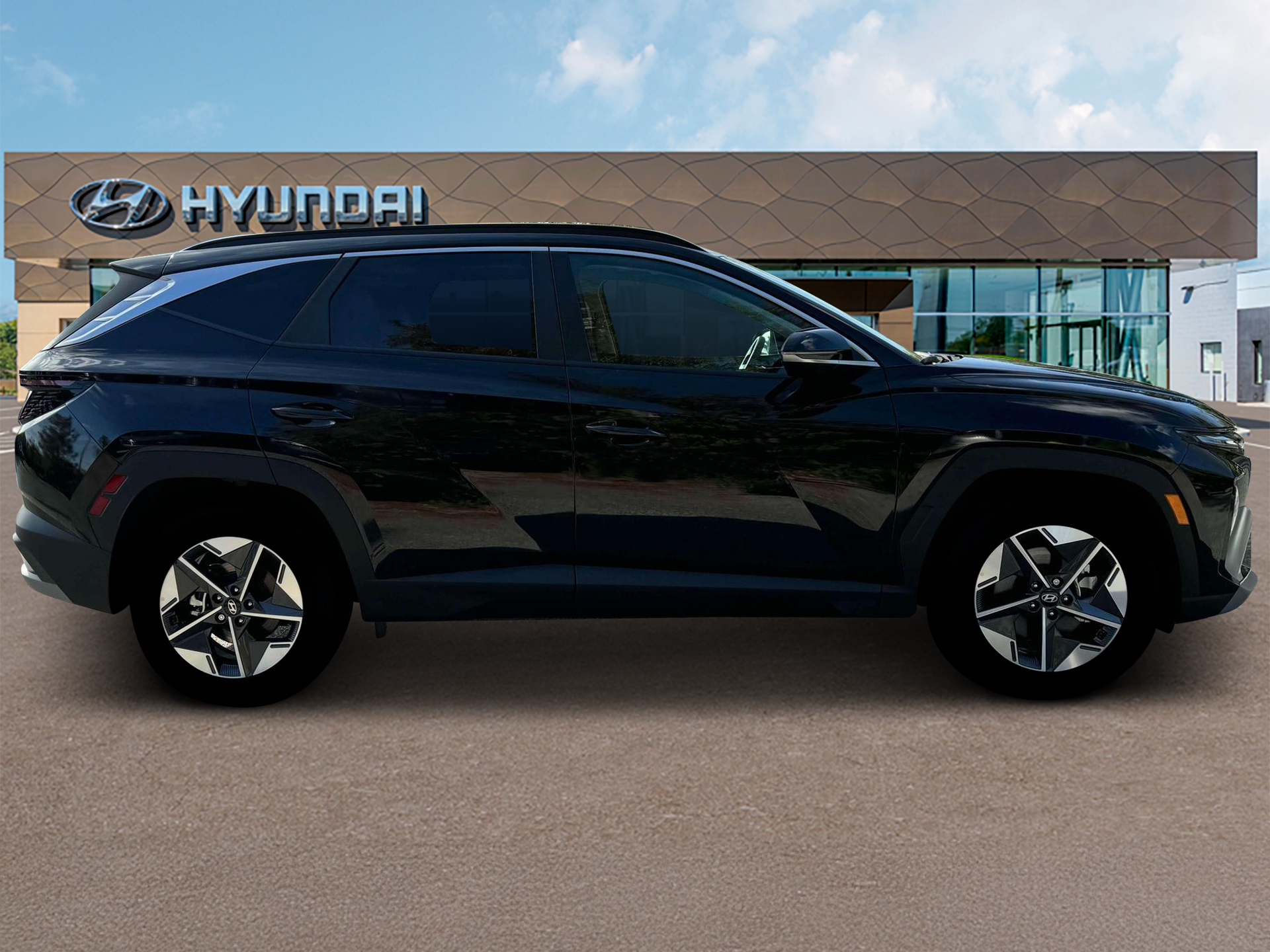 New 2025 Black Hyundai SEL Convenience FWD image 9
