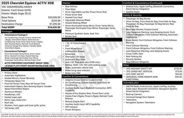 2025 Chevrolet Equinox ACTIV's photo