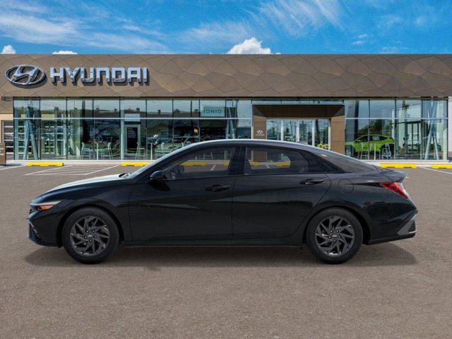 2025 Hyundai Elantra Hybrid Blue photo 3