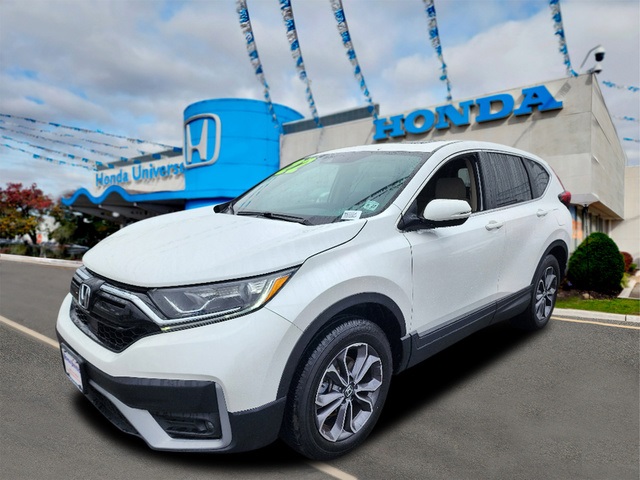 Used 2022 Platinum White Pearl Honda EX image 1
