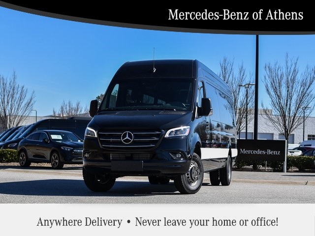Titlesit × Mercedes-Benz 切替 ダウン グレー XL New 2024 Mercedes-Benz Sprinter Crew Van Cargo 144 WB Van in