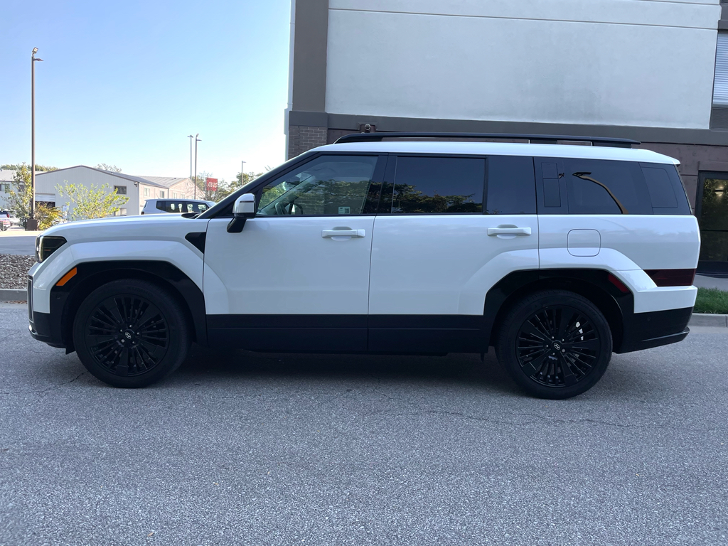 Certified 2025 Hyundai Santa Fe Calligraphy with VIN 5NMP5DG12SH021375 for sale in Kansas City