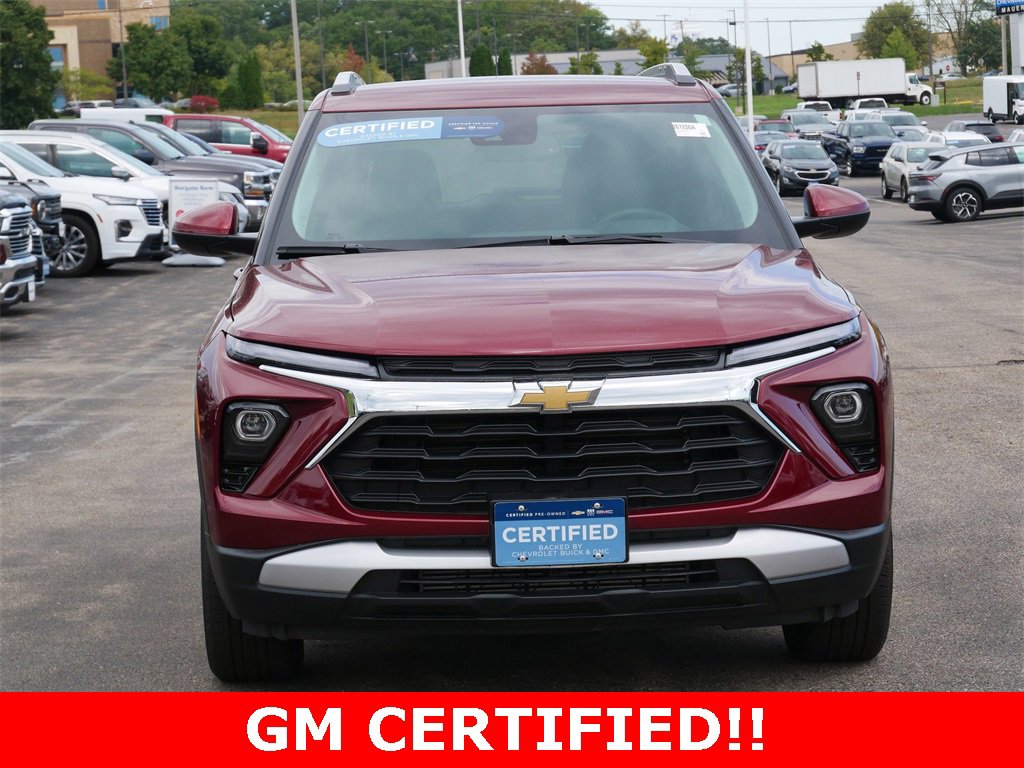Certified 2024 Chevrolet TrailBlazer LT with VIN KL79MRSL7RB047144 for sale in Inver Grove Heights, Minnesota