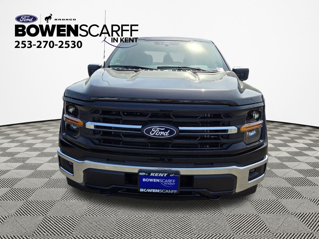 New 2025 Agate Black Metallic Ford XLT image 2