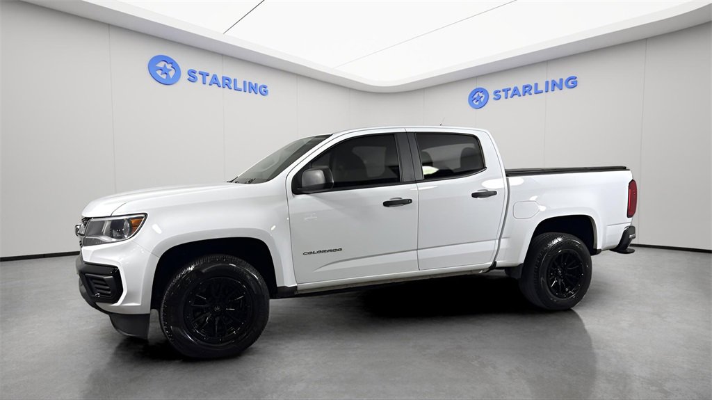 Used 2021 Chevrolet Colorado Work Truck with VIN 1GCGSBEA5M1195342 for sale in St. Cloud, FL