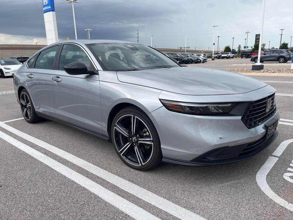 Used 2023 Honda Accord Hybrid Sport with VIN 1HGCY2F58PA042412 for sale in Northfield, Minnesota