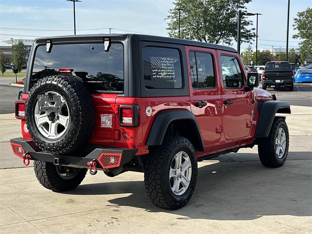 2019 Jeep Wrangler Unlimited Sport S photo 5