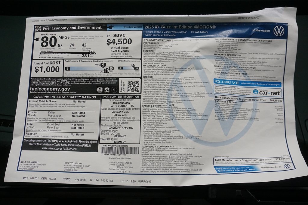 2025 Volkswagen ID. Buzz photo 36