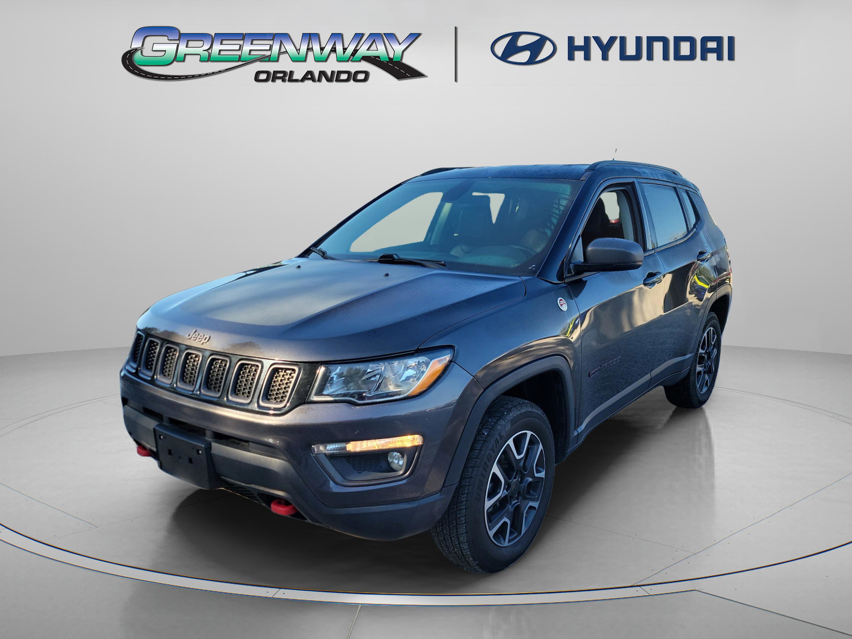 Used 2019 Jeep Compass Trailhawk with VIN 3C4NJDDB9KT733241 for sale in Kansas City