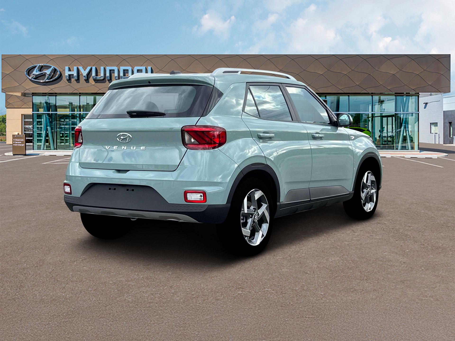 New 2025 Green Hyundai SEL image 7