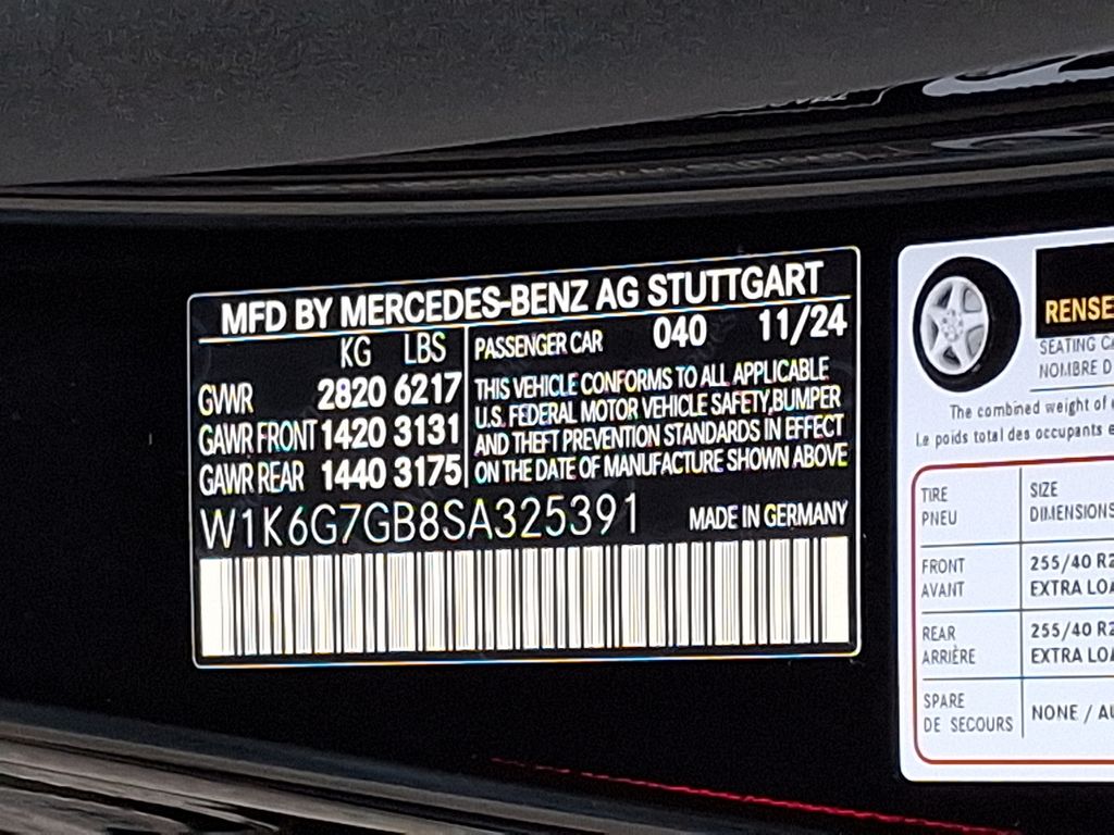 2025 Mercedes Benz S 580 photo 19