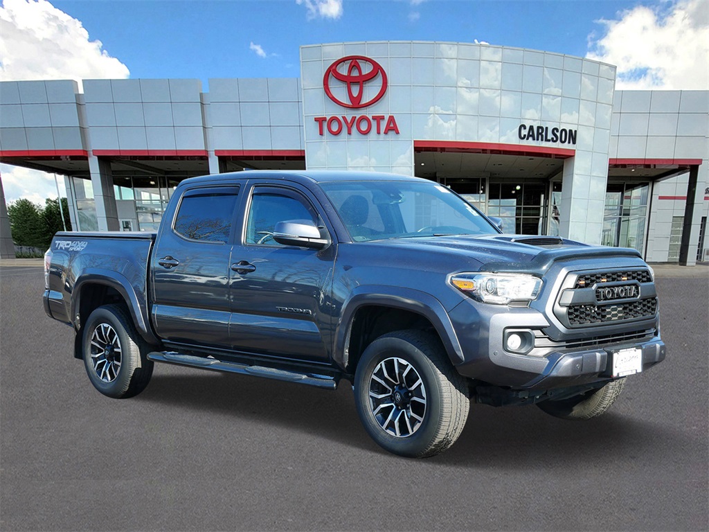 Certified 2021 Toyota Tacoma TRD Sport with VIN 3TMCZ5AN9MM390352 for sale in Minneapolis, Minnesota