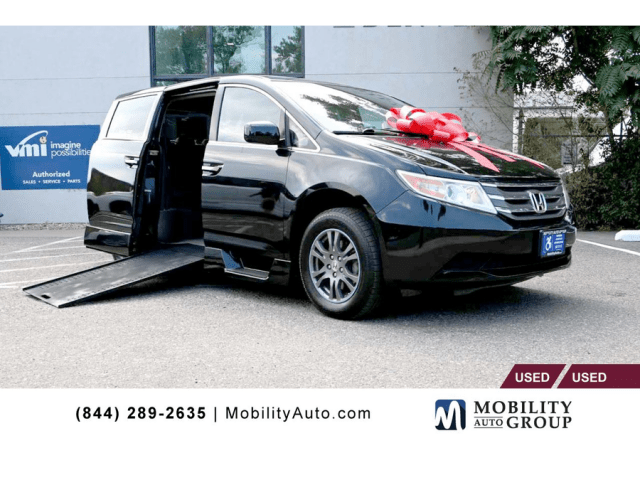 Wheelchair Lift Ex Mobility Vans For Sale Pre-Owned 2013 Honda