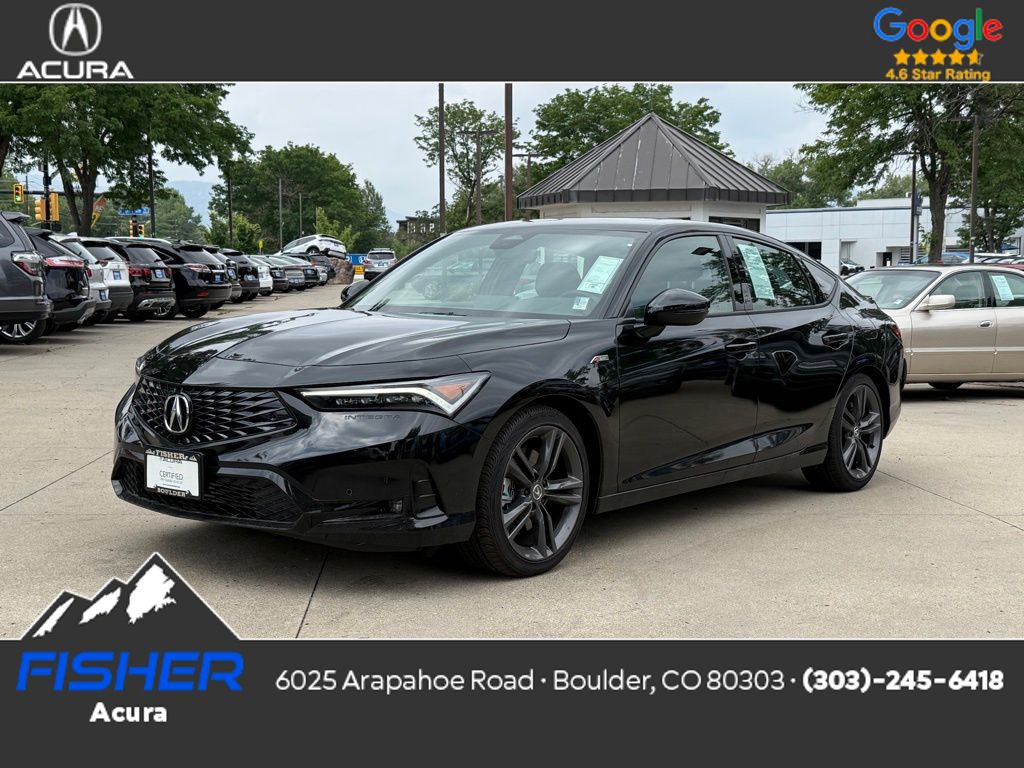 Used 2025 Majestic Black Pearl Acura A-Spec Tech Package image 1