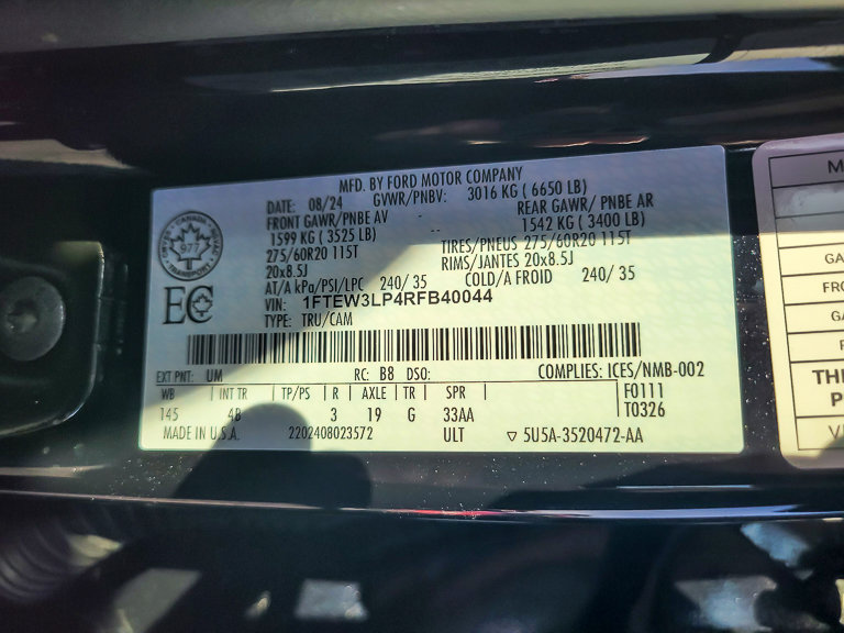 2024 FORD F-150 - Image 25