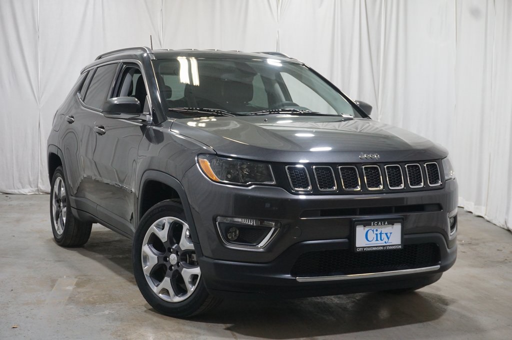 Used 2018 Jeep Compass Limited with VIN 3C4NJDCB0JT482433 for sale in Evanston, IL