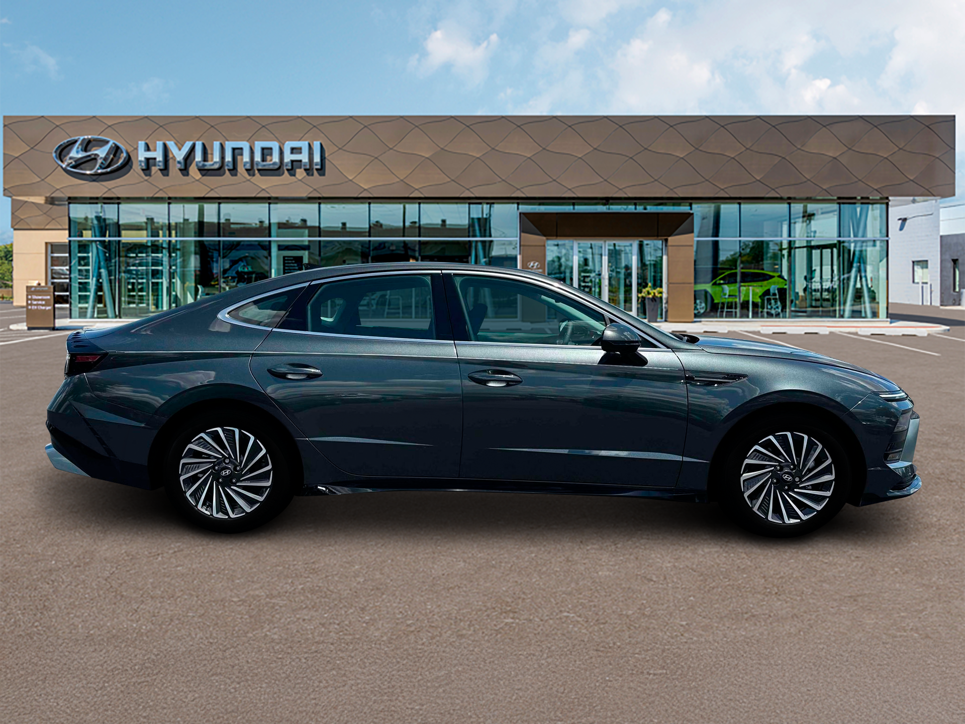 New 2025 Gray Hyundai SEL image 9
